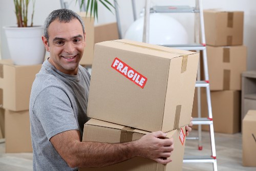 Professional moving truck used for removals in Finland