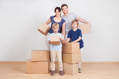 Moving truck rental in Finland with loading equipment