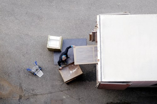 Local man with a van delivering items across Finland