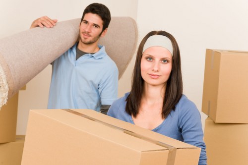 Packing and loading items into a removal van Finland service